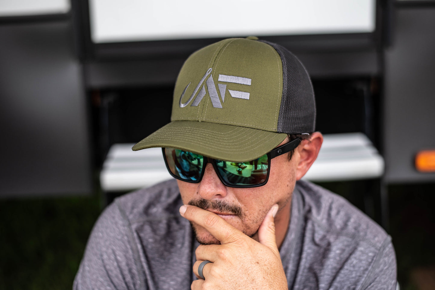Pacific 104C hat