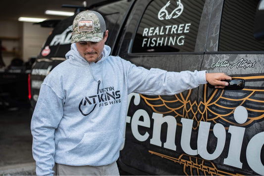Justin Atkins Fishing Hoodie
