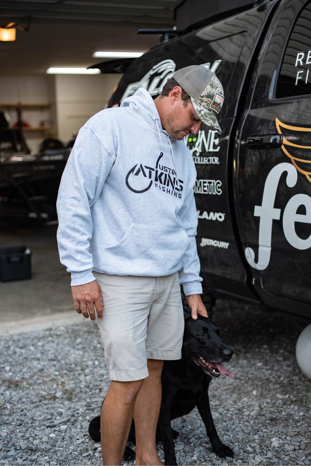 Justin Atkins Fishing Hoodie