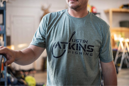 Justin Atkins Fishing Logo Tee